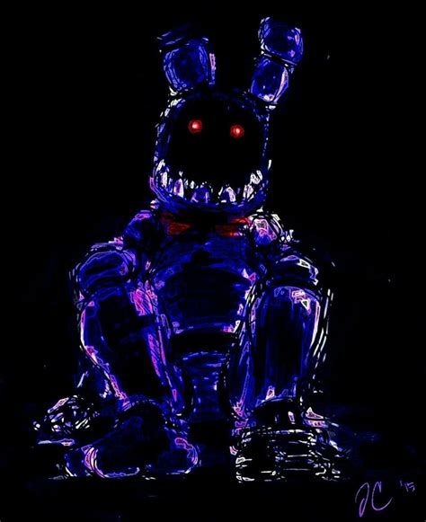 We bring the Guitarist bonnie to be with you A purple rabbit holding a red guitar looks scary and is always routine. . Cool fnaf wallpapers
